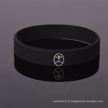 Factory Special design religion Bracelet imprimé personnalisé en silicone